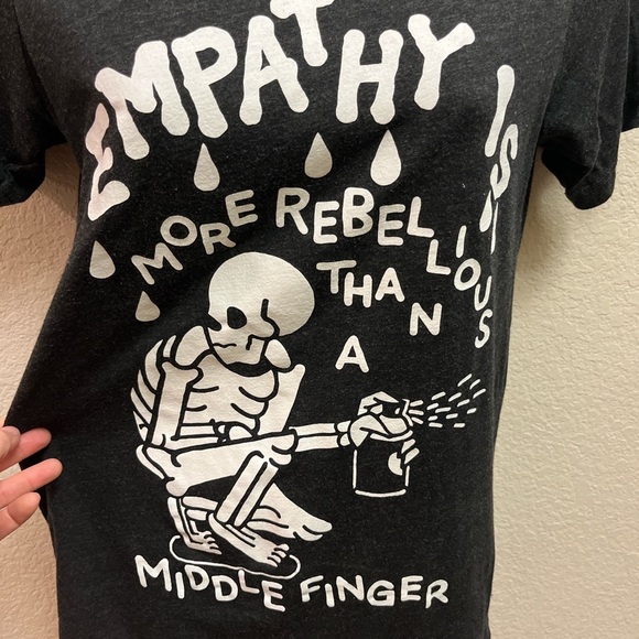 OOS Empathy Is More Rebellious Tee from Wicked Clothes in xs! - Picture 2 of 3
